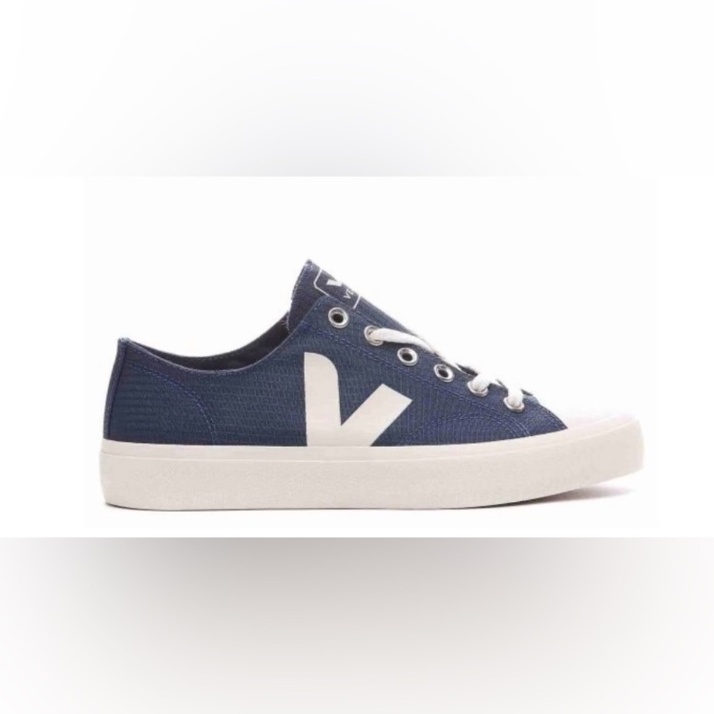 Veja Wata Ii Low Ripstop Sneakers-Unisex M8/W10-Navy/White